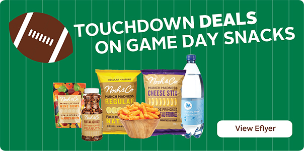 Touchdown Deals on Gameday Snacks