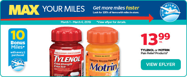 Max your AIR MILES® Bonus Miles with these deals.
